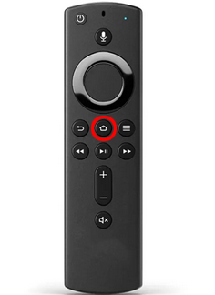 Press home button to pair Firestick remote