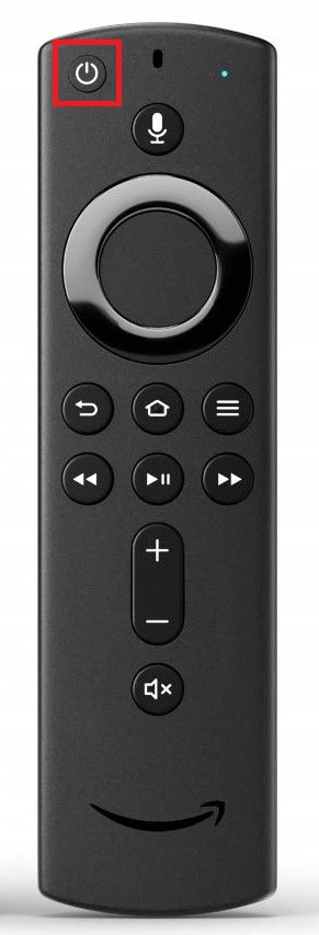 Press the power button on remote control