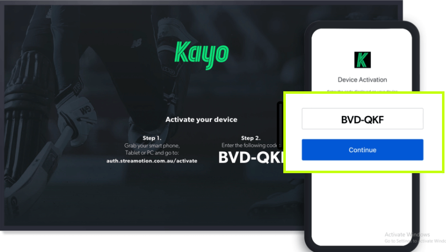 Activate Kayo Sports on Firestick